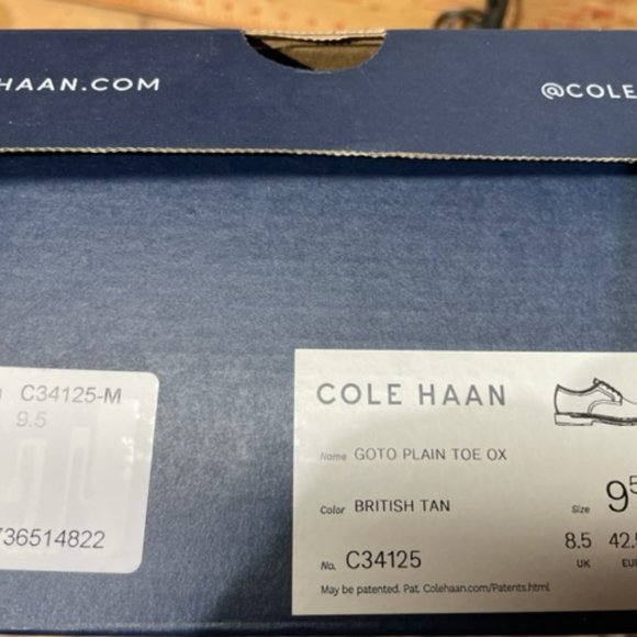 Cole Hann Goto Plain Toe Oxford - NEW main image 4